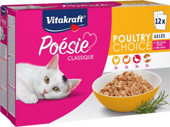 Poésie Classique, Poultry Choice, Gelei, 12x85g