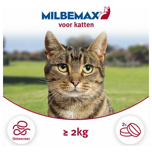 Milbemax Kat 2-8kg 2 Tabl