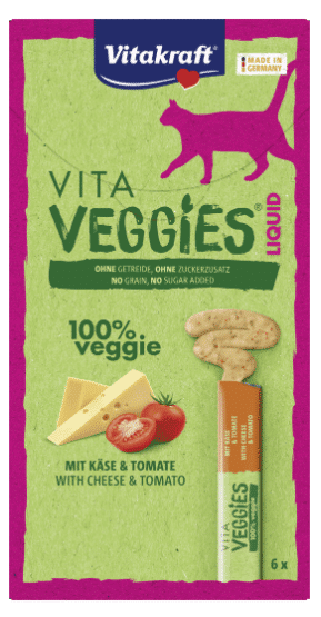 Vita Veggies Liquid Kaas & Tomaat 6x15g